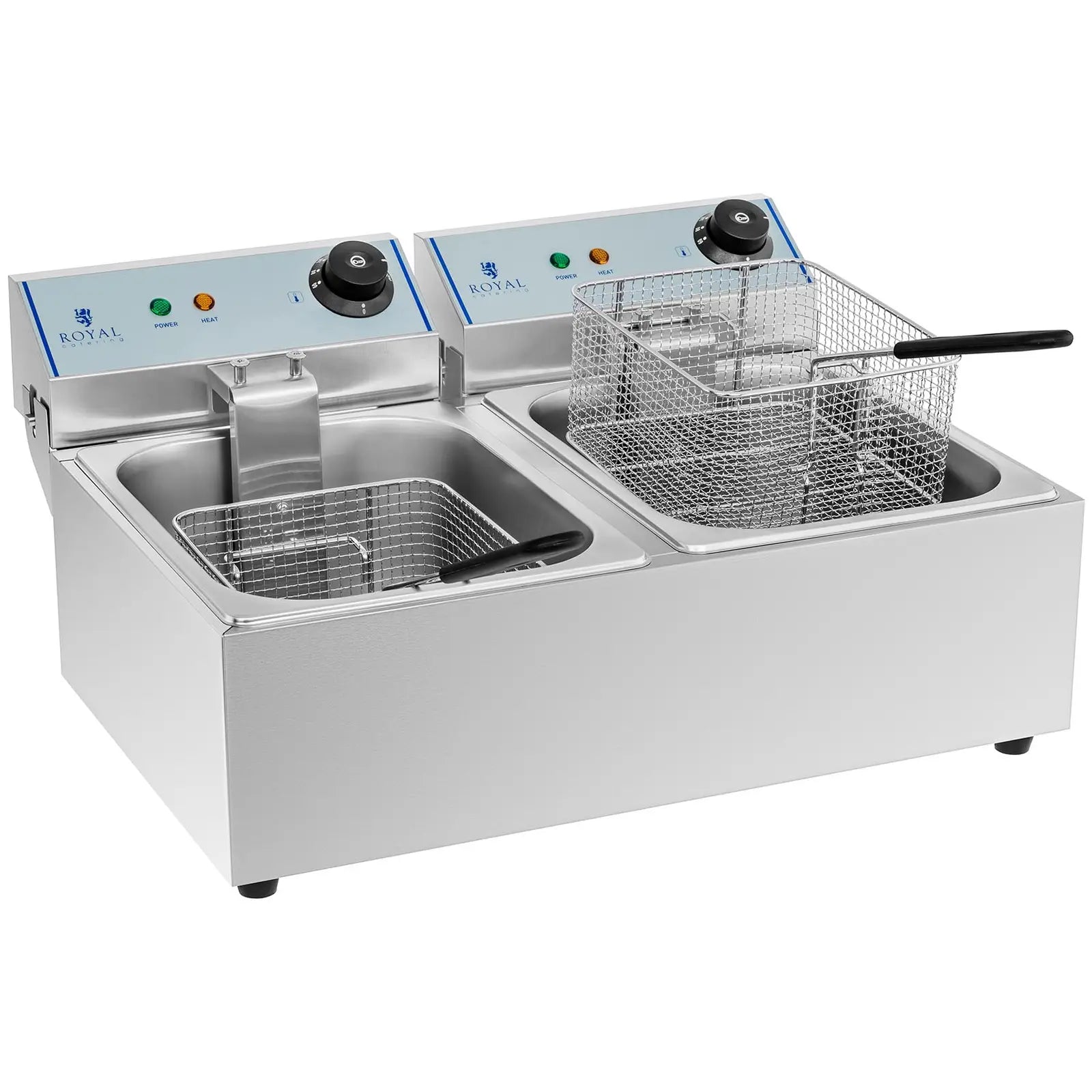 Location - Friteuse électrique - 2 x 10 litres - Minuterie