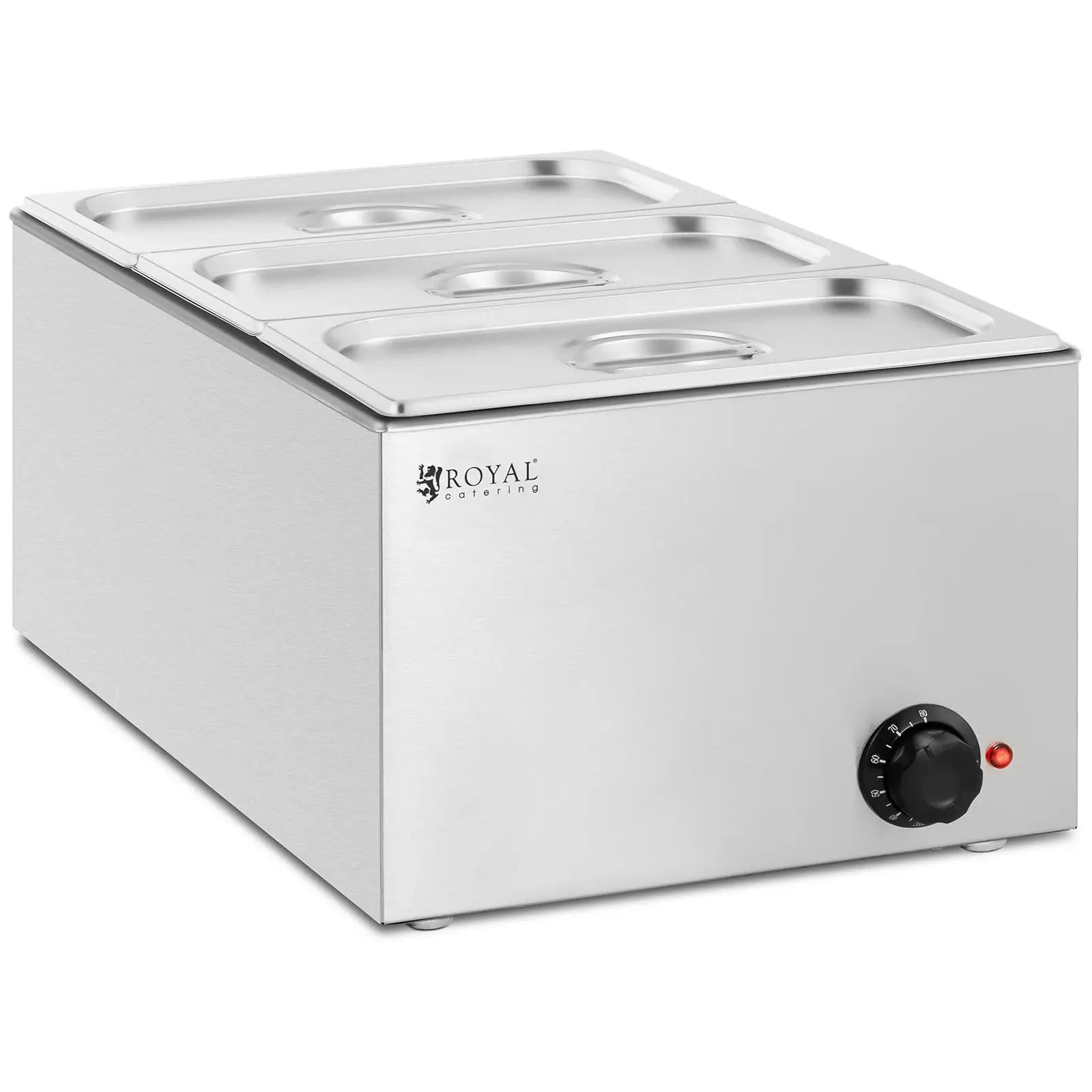 Location - Bain-marie professionnel - 640 W - 3 x GN 1/3