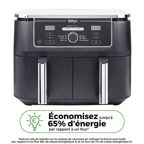 Location - Friteuse sans huile 9.5L - Ninja Foodi MAX Dual Zone