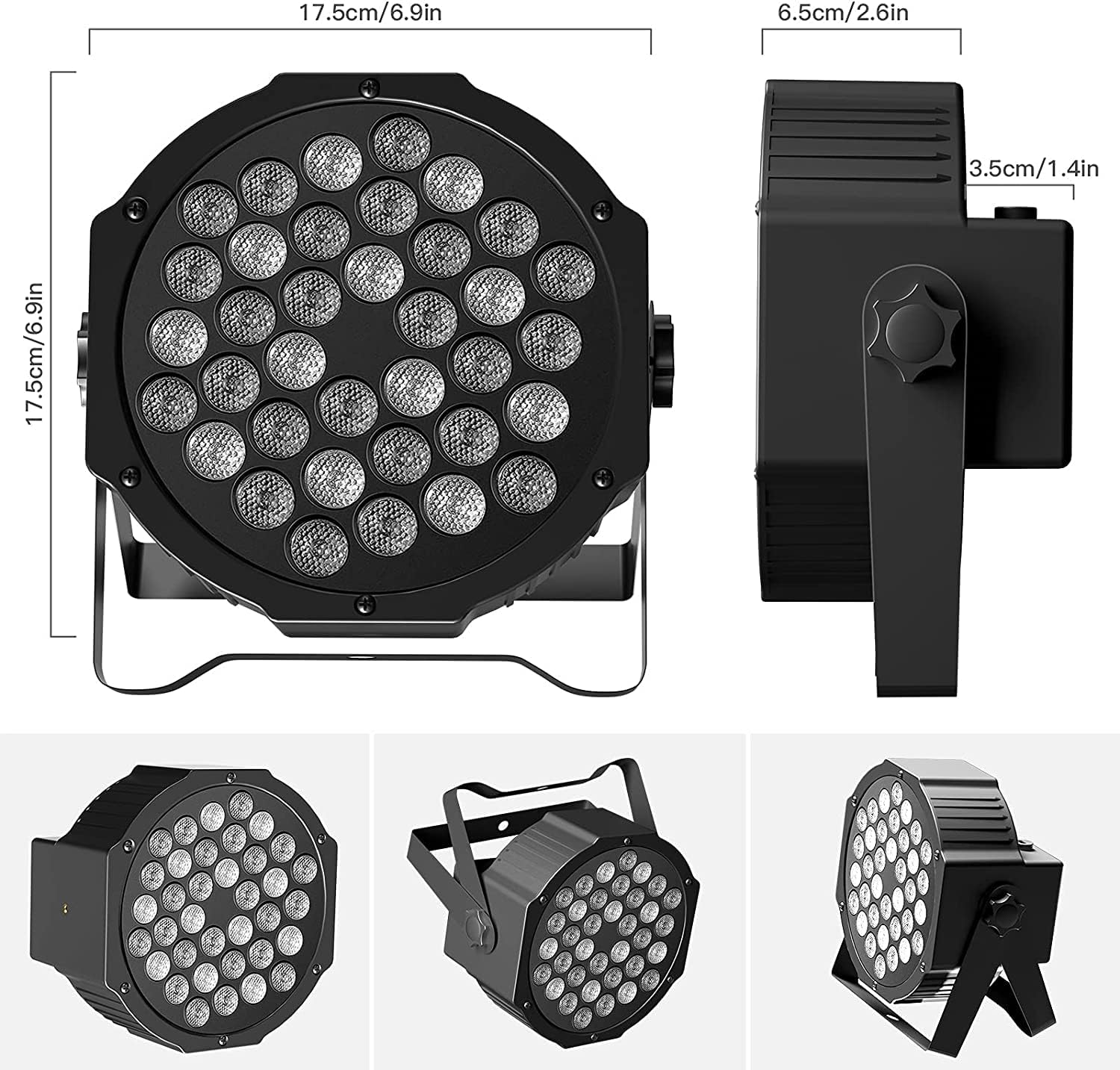 Location - Lampe de Scène 36 LED RGB (à l'unité)