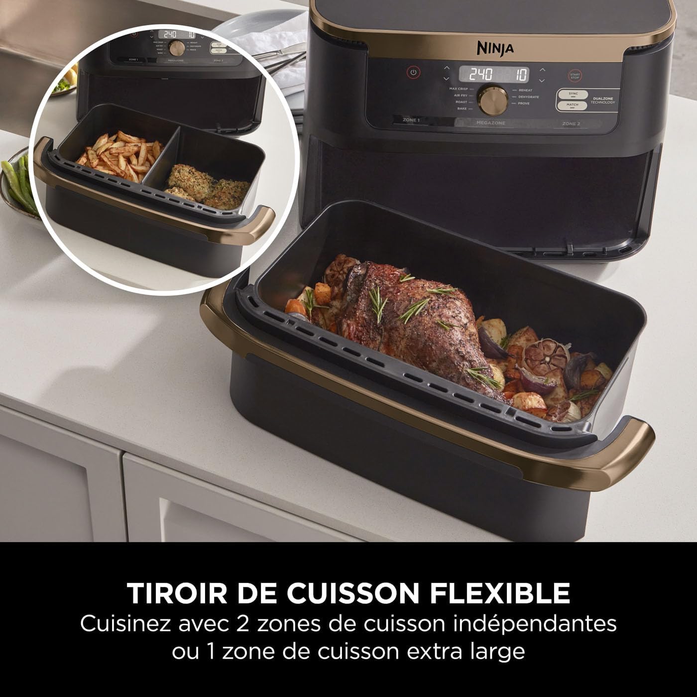 Location - Friteuse sans huile 10.4 L - NINJA Foodi FlexDrawer Air Fryer