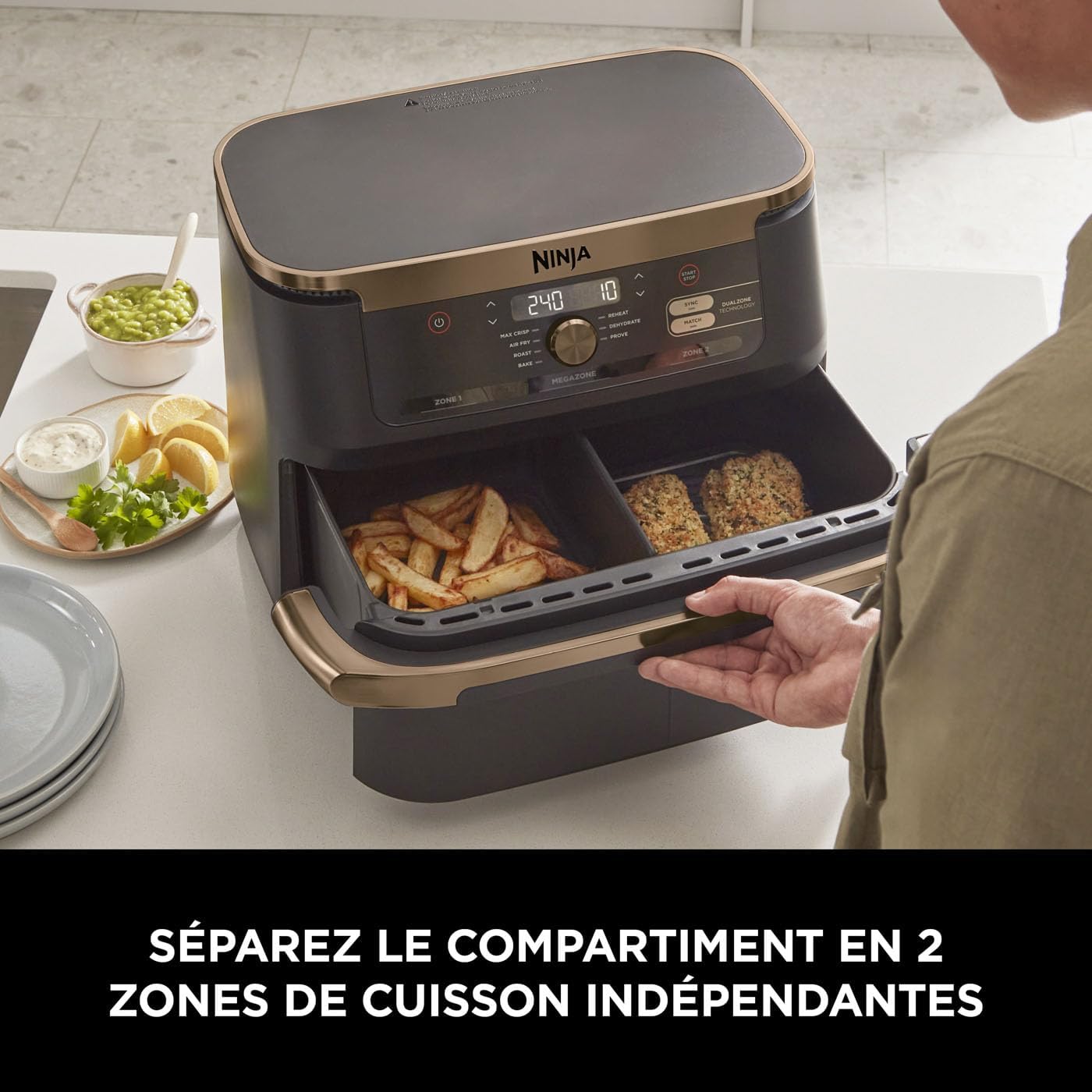 Location - Friteuse sans huile 10.4 L - NINJA Foodi FlexDrawer Air Fryer