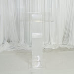 Location - Podium/pupitre en acrylique avec étagère de rangement