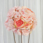 Location - Boule de fleurs Artificielles rose 25cm