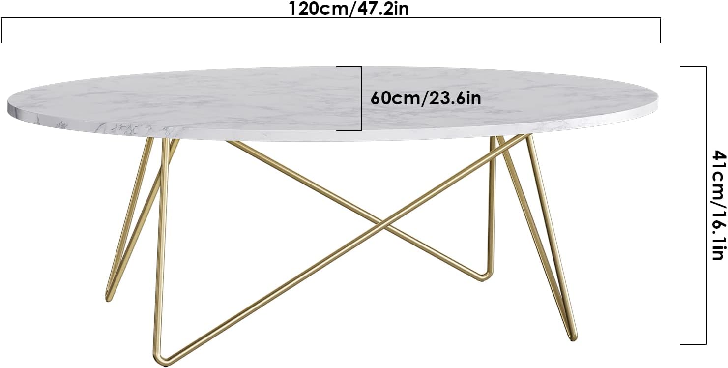 Location - Table Basse Ovalia Odyssée