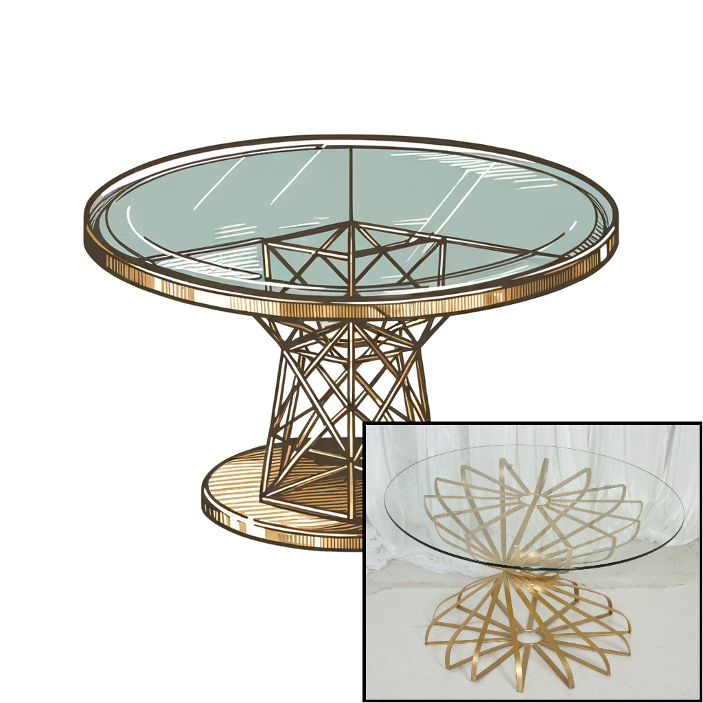 Location - Table Basse Tornado Titan