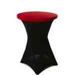 Location - Top lycra Rouge pour mange debout 80 cm