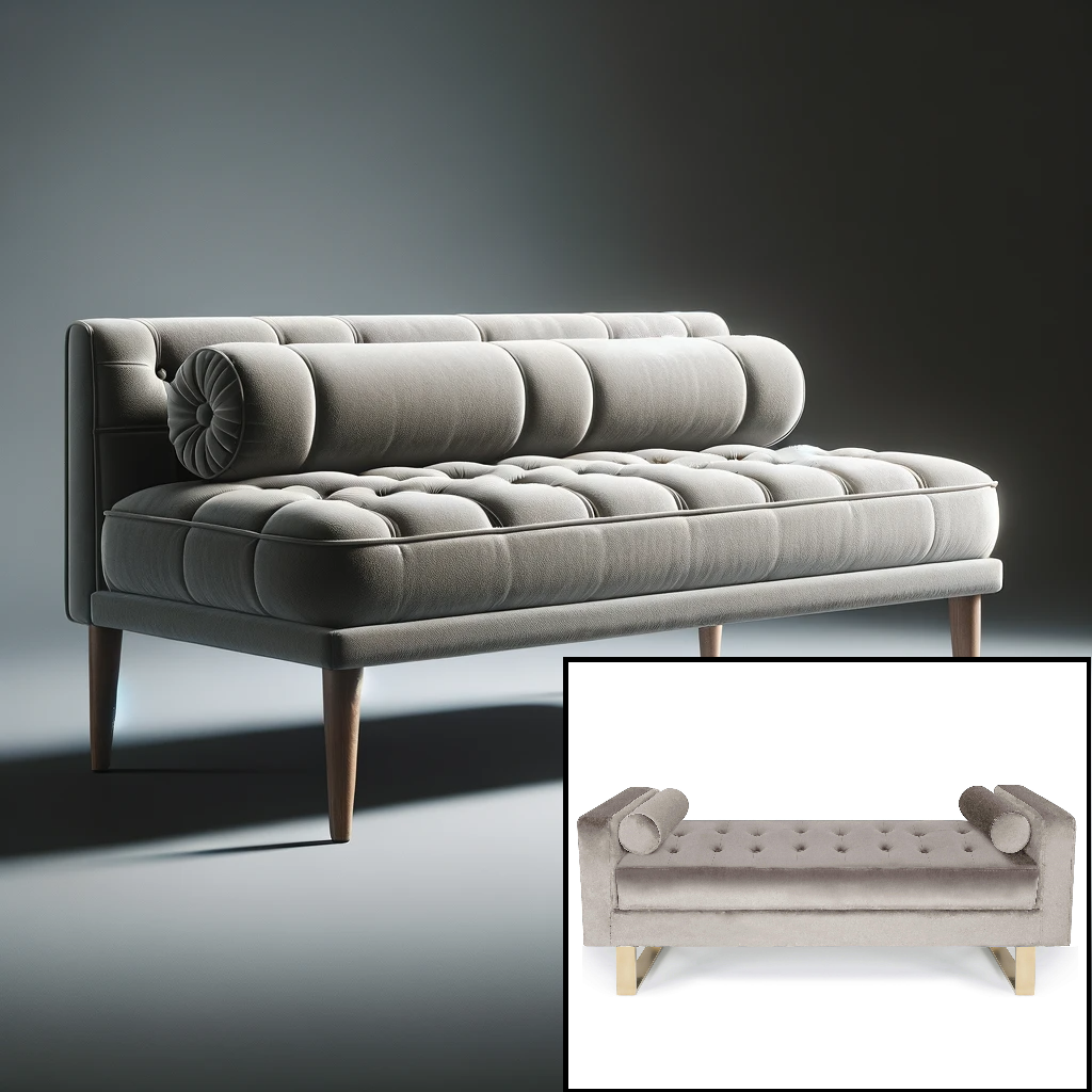 Location - Trône sofa Taupe Tentation