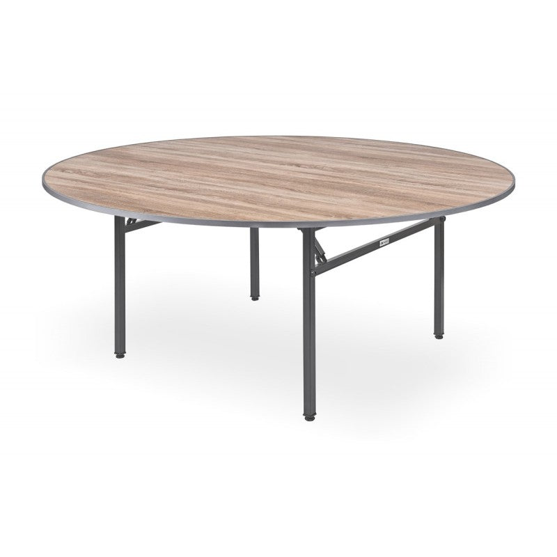 Location - Table ronde 180cm restaurant en bois