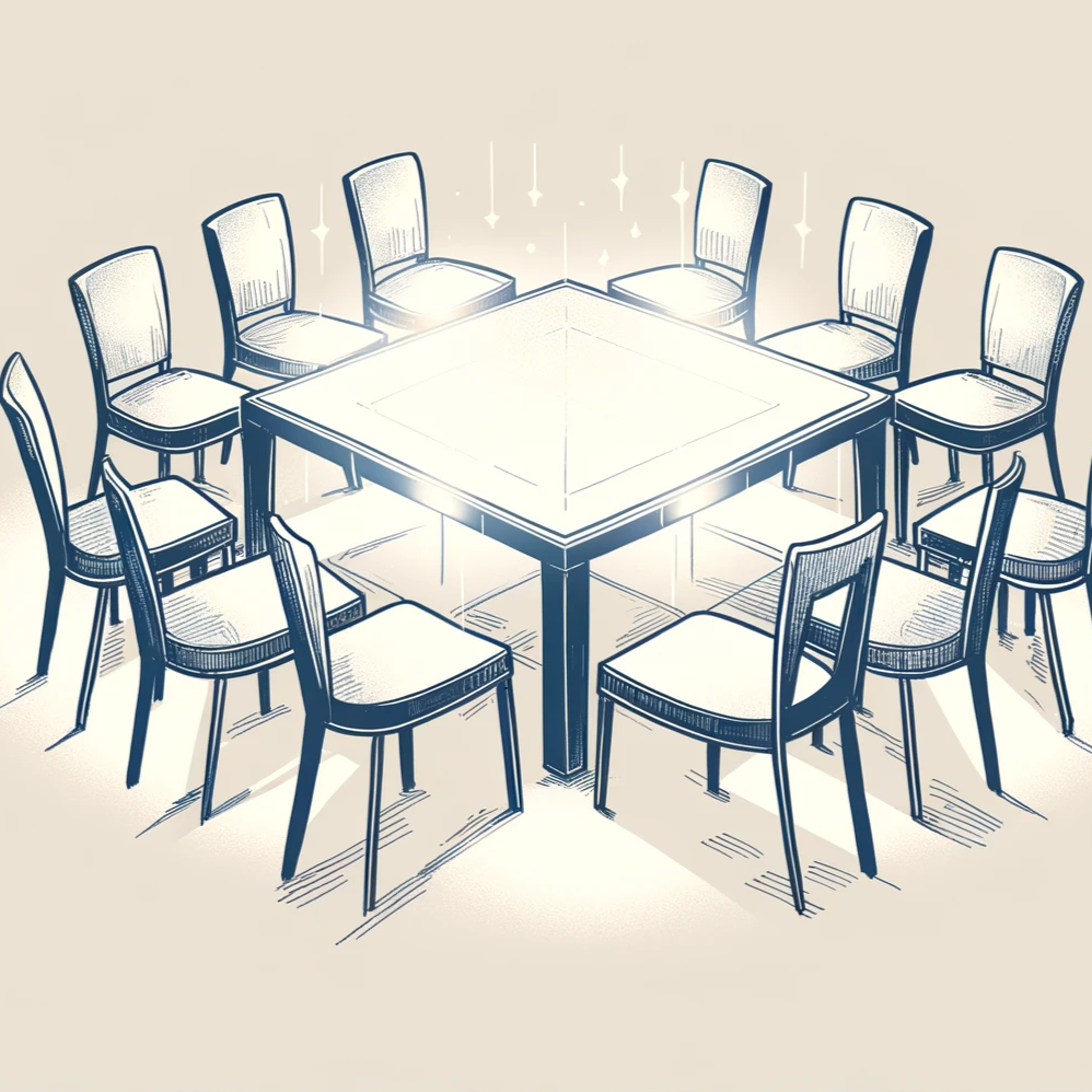 Location - [PACK] Table lumineuse garnie - Lumière Minimaliste