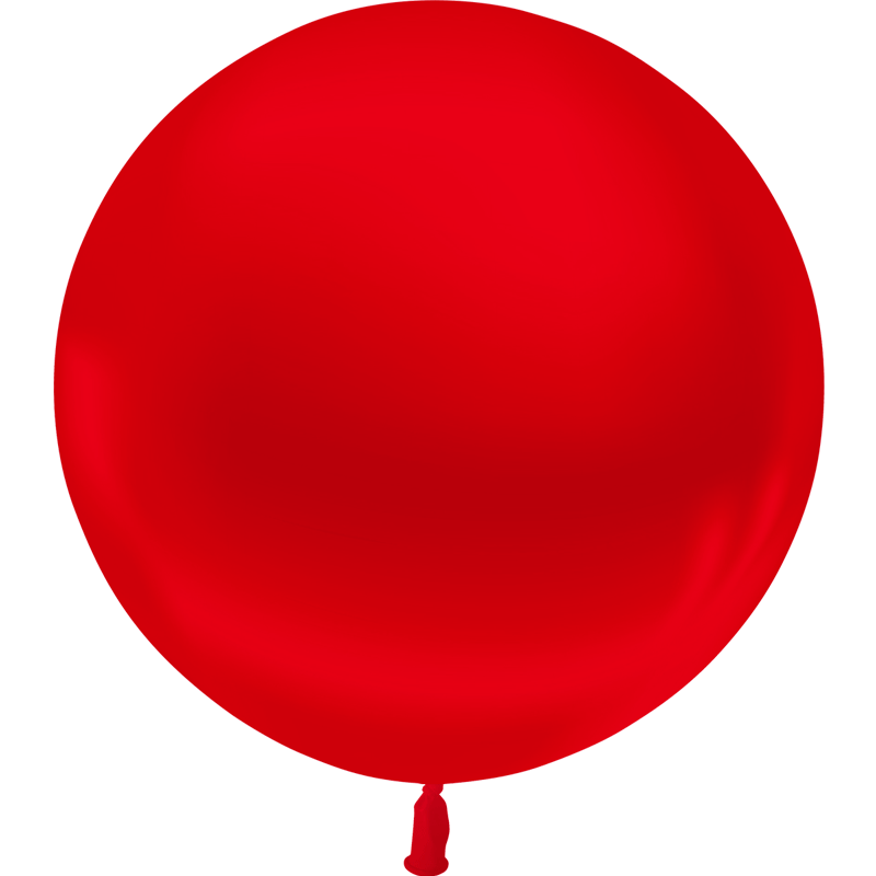 Ballon Latex HG2′ Métal Rouge 55cm