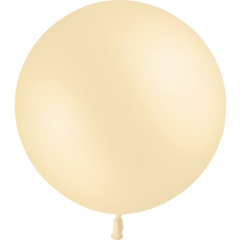 Ballon Latex HG3′ Standard Ivoire 86cm