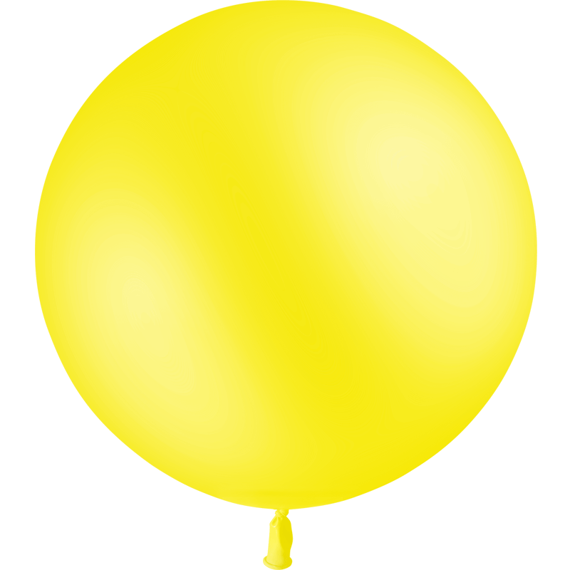 Ballon Latex 55" 140cm Jaune