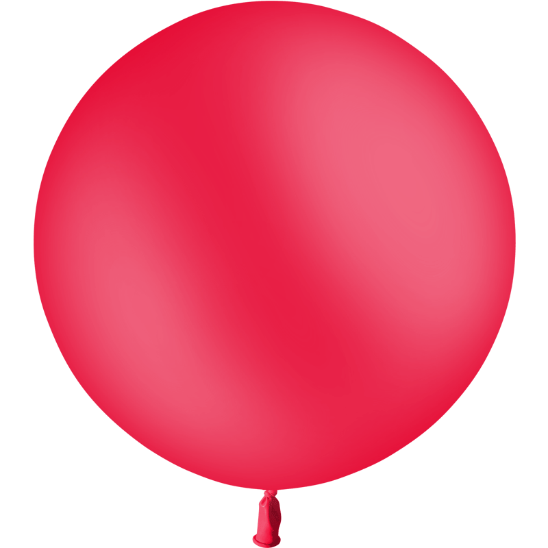 Ballon Latex HG2′ Standard Rouge 24″ - 60cm