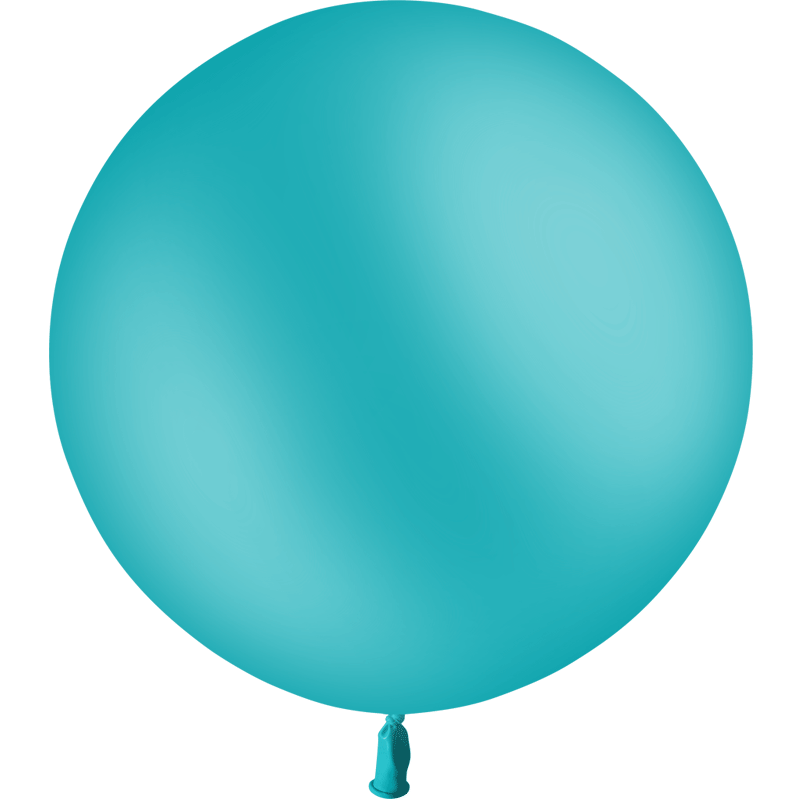 Ballon Latex HG2′ Standard Turquoise 24″ - 60cm