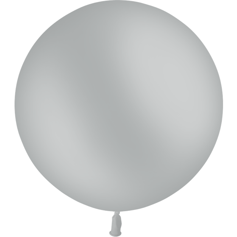 Ballon Latex HG3′ Standard Gris 86cm