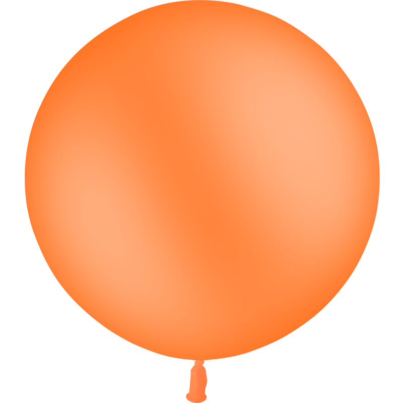 Ballon Latex HG2′ Standard Orange 24″ - 60cm