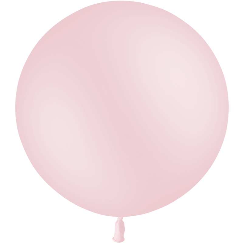 Ballon Latex HG2′ Standard Pastel Rose Bébé 24″ - 60cm