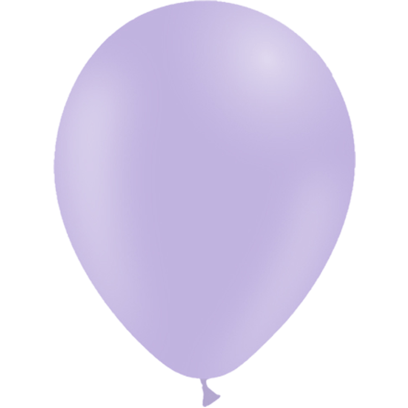 100 Ballons Latex HG112 Pastel Matte Lavande 30cm