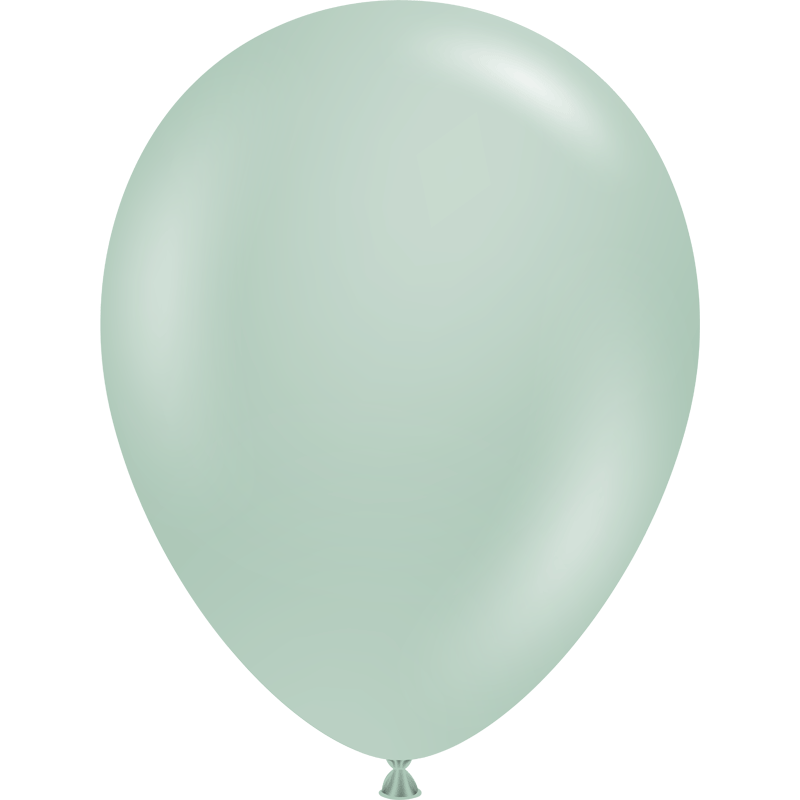 12 Ballons Menthe - 11″ 28cm Tuf-Tex