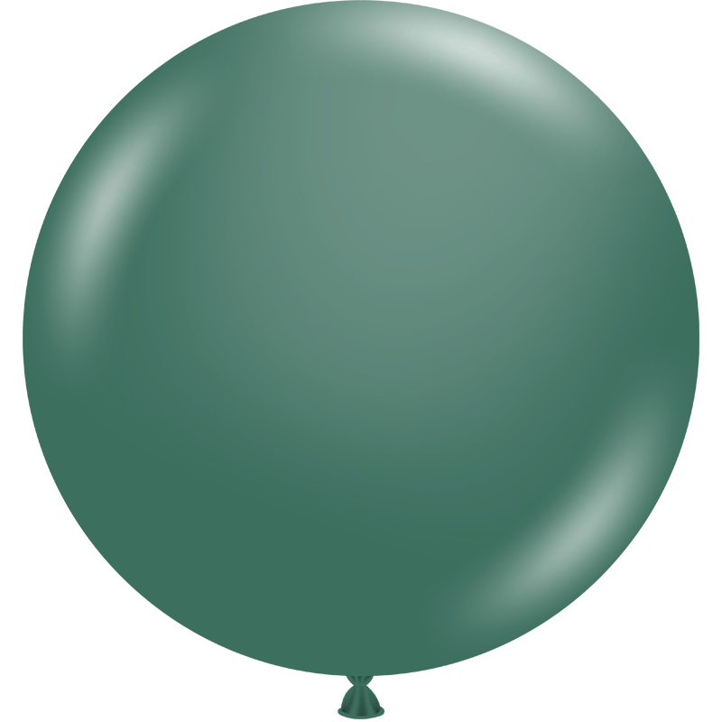 Ballon latex 36″ Vert feuille - 91cm Tuf-Tex