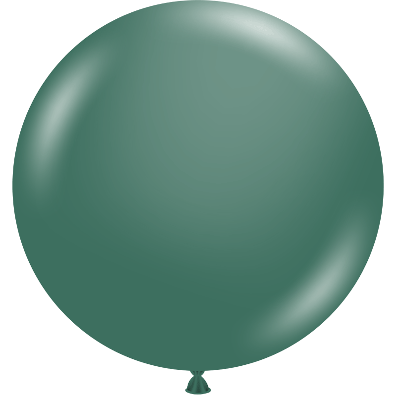 Ballon Latex Vert feuilles 17″ - 43cm Tuf-Tex