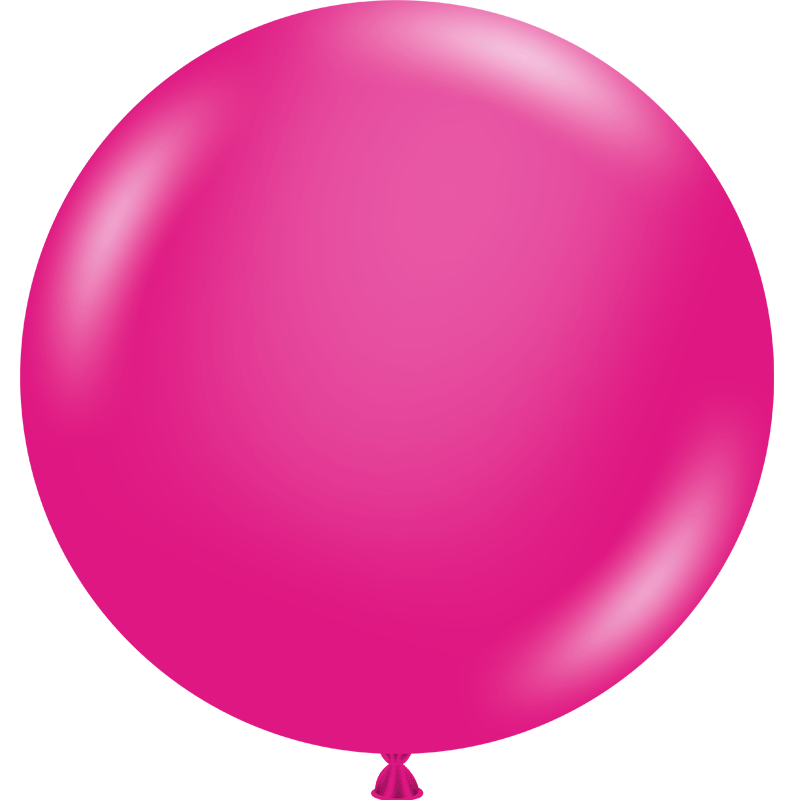 Ballon latex 36″ Rose - 91cm Tuf-Tex