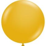 Ballon latex 36″ Moutarde - 91cm Tuf-Tex