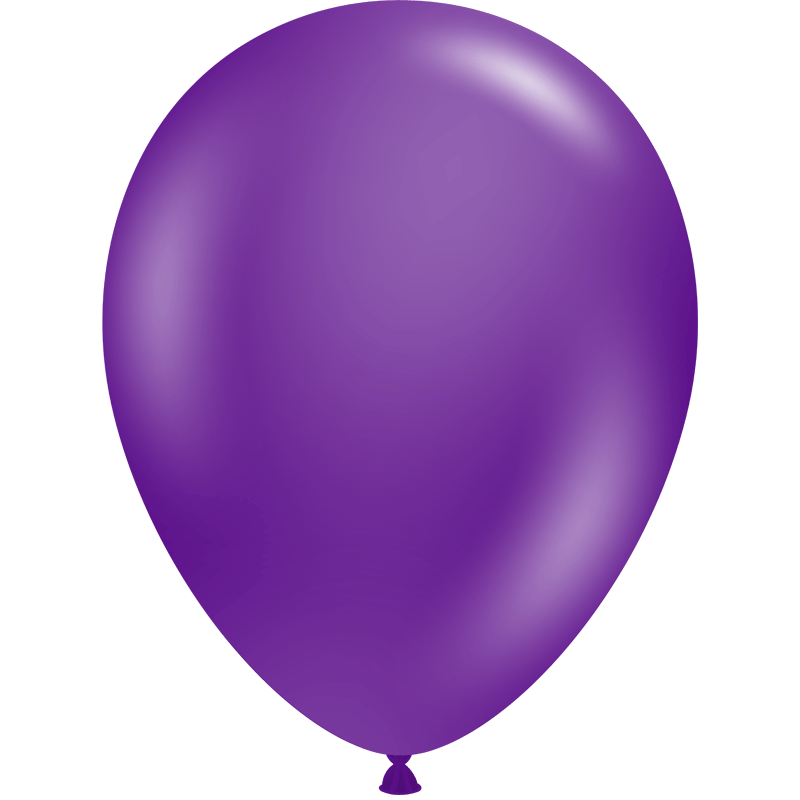 12 Ballons Prune violet - 11″ 28cm Tuf-Tex
