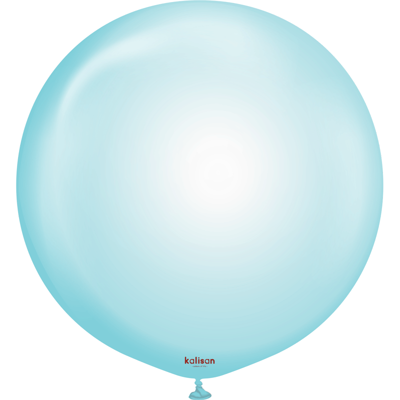 Ballon Latex Pure Crystal Bleu 24″ (60cm)