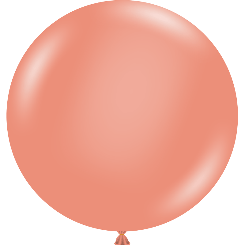 Ballon Latex 36″ Métallique Perle Or rose 91cm Tuf-Tex