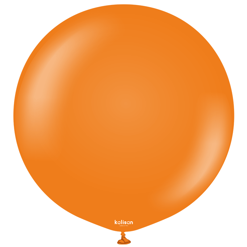 Ballon Latex Pure Crystal Orange 24″ (60cm)