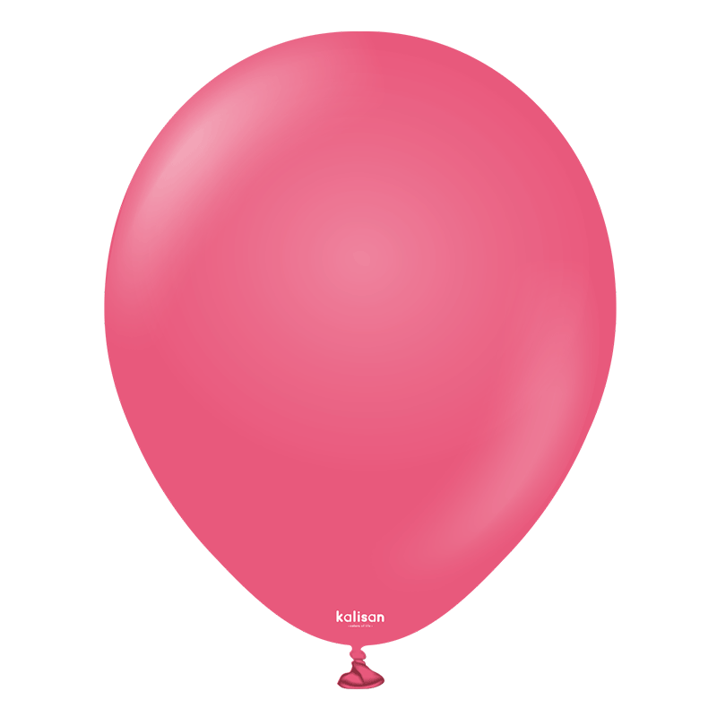 100 Ballons Latex HG45 Fuschia 13cm