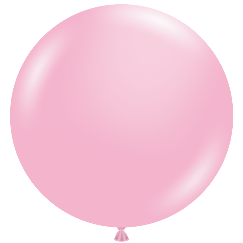 Ballon Latex rose bébé 24″ - 60cm Tuf-Tex