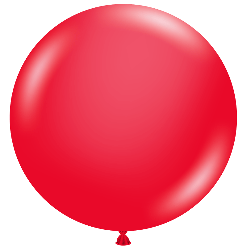 Ballon Latex Rouge 24″ - 60cm Tuf-Tex
